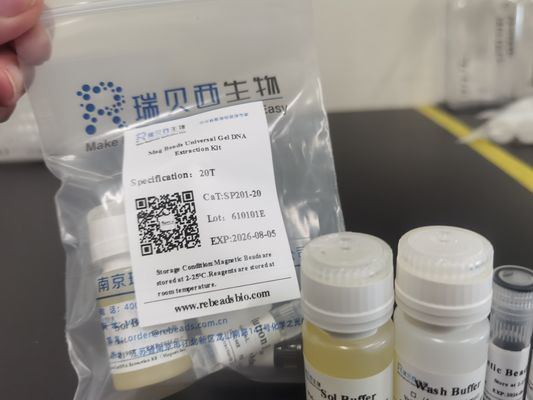 Mag Beads Large Volume Gel DNA Extraction Kit High Purity Rapid And Efficient Process