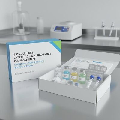 Buffers Supplied Purification Kit Offering 6 Months To 1 Year Shelf Life Designed for Biomolecule Extraction and Purification